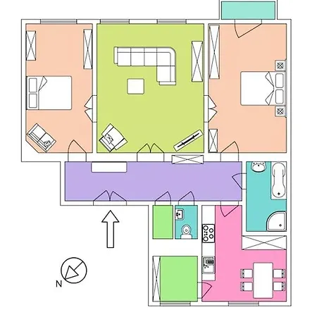 Large And Modern In The Heart Of פראג